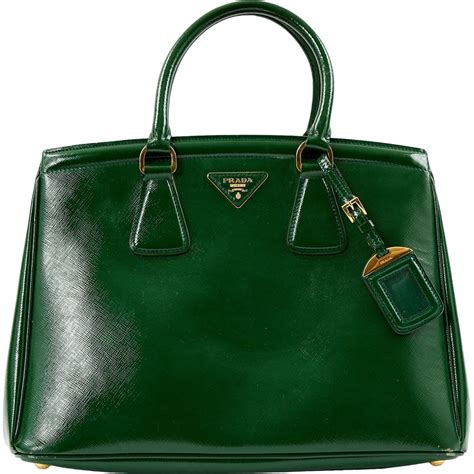 black and green prada|green Prada handbag.